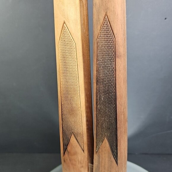 1950-60s Winchester Authentic Black Walnut Wood Cut For Lamp Making Crafts CA - Picture 3 of 16